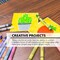 BAZIC 24 Color Washable Crayons, 24 Count, Premium Wax Crayons, for Coloring, Kids Art, School Art Class